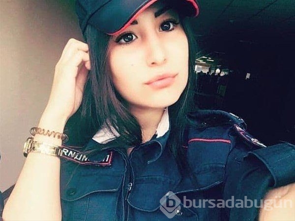Rusya'nın en güzel polisi seçildi
