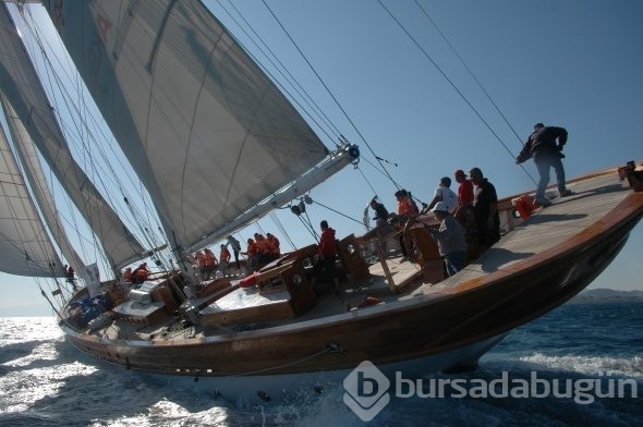 Yelken yarışlarından güzel görüntüler