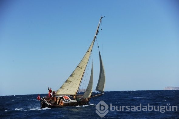 Yelken yarışlarından güzel görüntüler