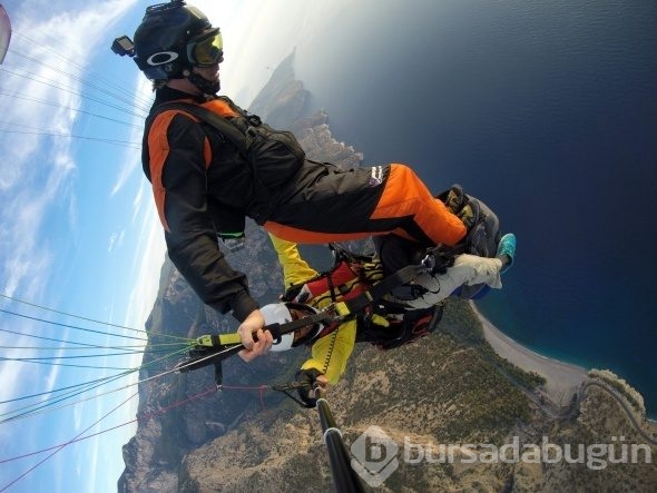 Gökyüzünde adrenalin dolu dakikalar