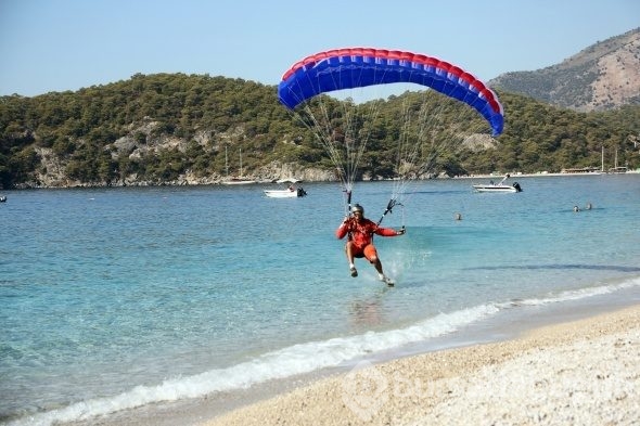 Gökyüzünde adrenalin dolu dakikalar