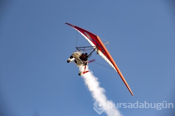 Gökyüzünde adrenalin dolu dakikalar