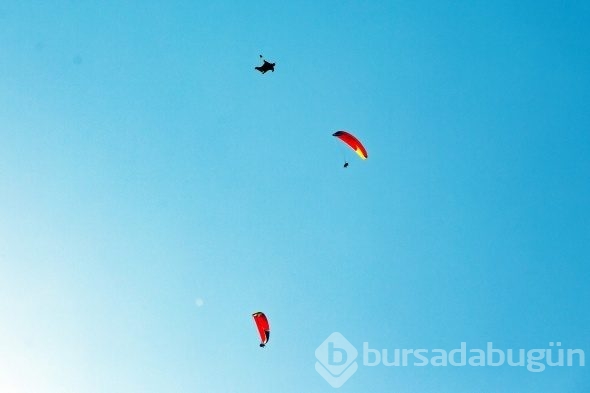 Gökyüzünde adrenalin dolu dakikalar