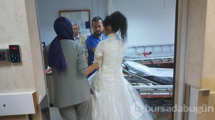 Gelini dövüp hastanelik ettiler