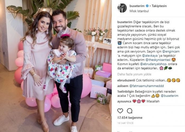 Ünlülerin instagram paylaşımları (23.10.2017)