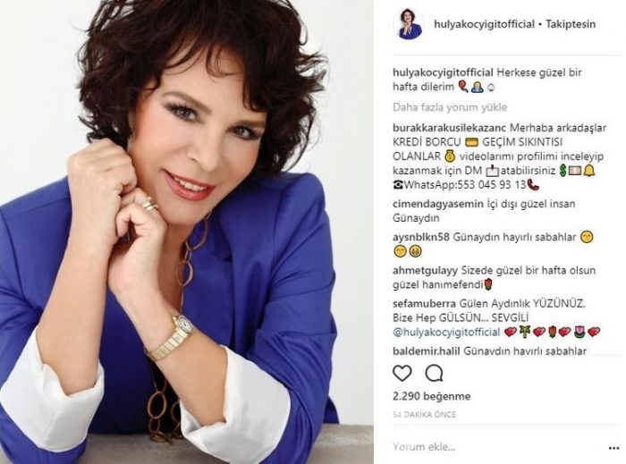 Ünlülerin instagram paylaşımları (23.10.2017)