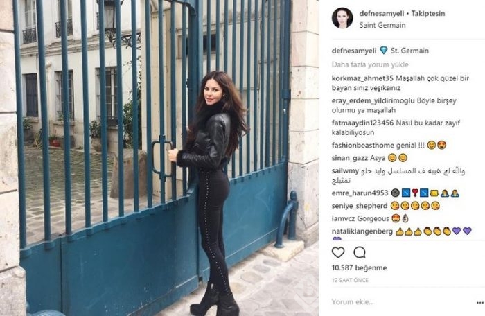 Ünlülerin instagram paylaşımları (23.10.2017)