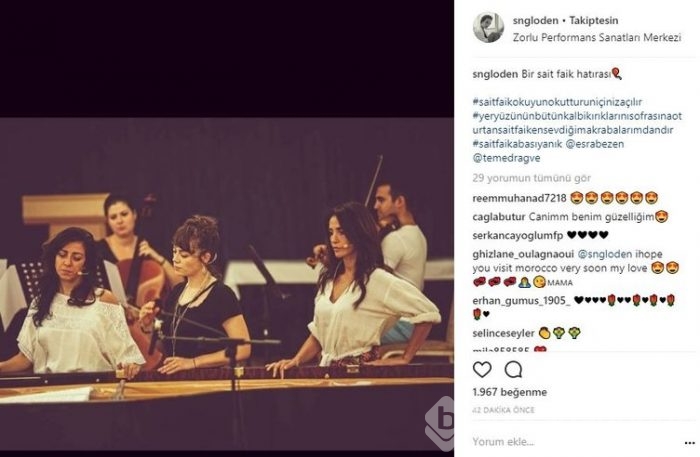 Ünlülerin instagram paylaşımları (23.10.2017)