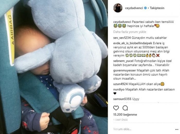 Ünlülerin instagram paylaşımları (23.10.2017)