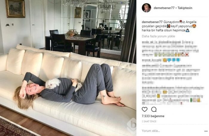 Ünlülerin instagram paylaşımları (23.10.2017)