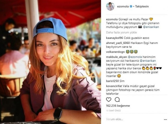Ünlülerin instagram paylaşımları (23.10.2017)