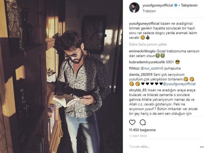 Ünlülerin instagram paylaşımları (23.10.2017)