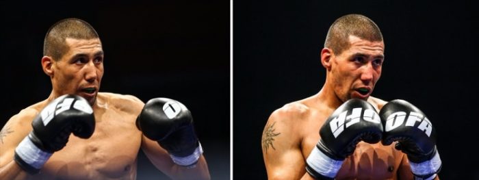 Kick boks maç öncesi ve sonrası boksçular