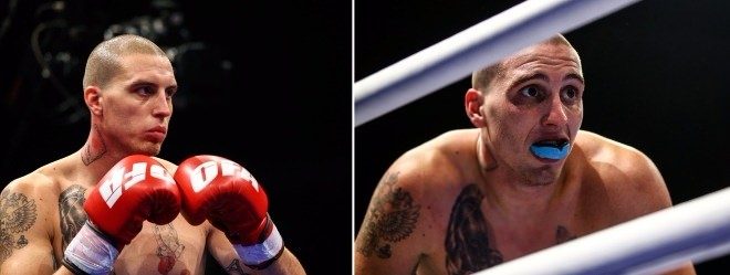 Kick boks maç öncesi ve sonrası boksçular
