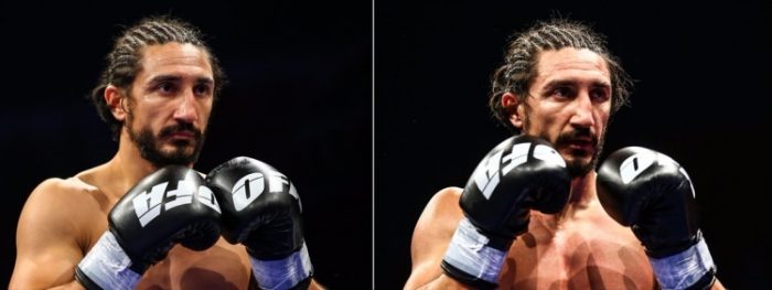 Kick boks maç öncesi ve sonrası boksçular