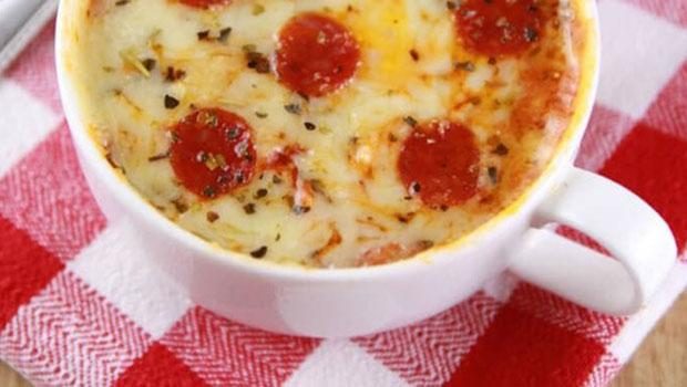 Fincanda pizza yapımı!