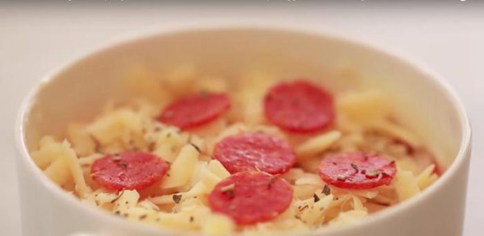 Fincanda pizza yapımı!
