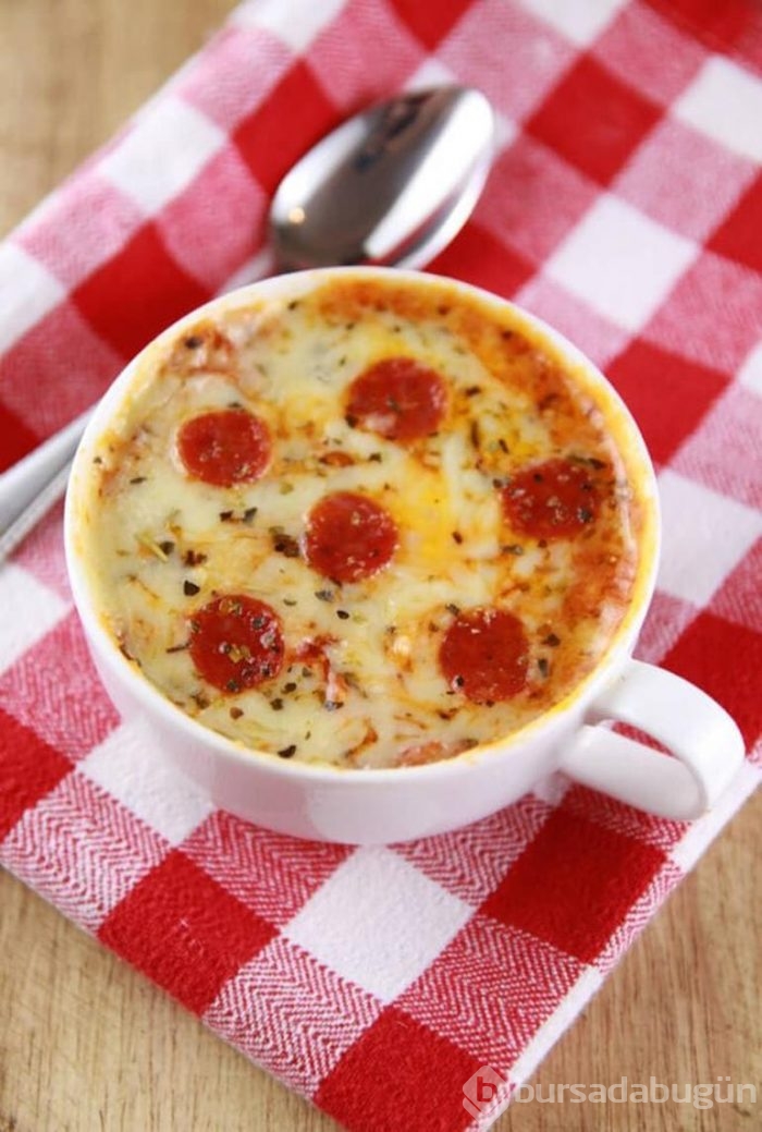 Fincanda pizza yapımı!