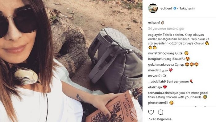 Ünlülerin instagram paylaşımları (24.10.2017)