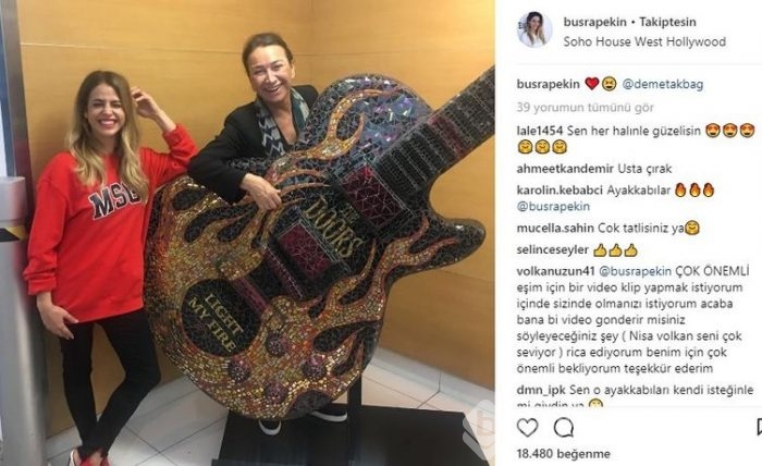 Ünlülerin instagram paylaşımları (24.10.2017)