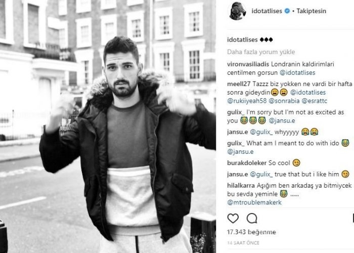Ünlülerin instagram paylaşımları (24.10.2017)