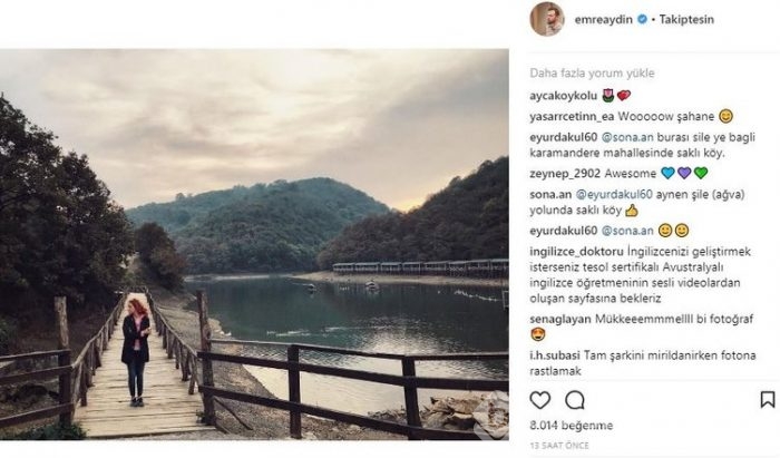 Ünlülerin instagram paylaşımları (24.10.2017)