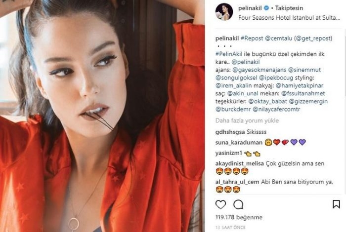 Ünlülerin instagram paylaşımları (24.10.2017)