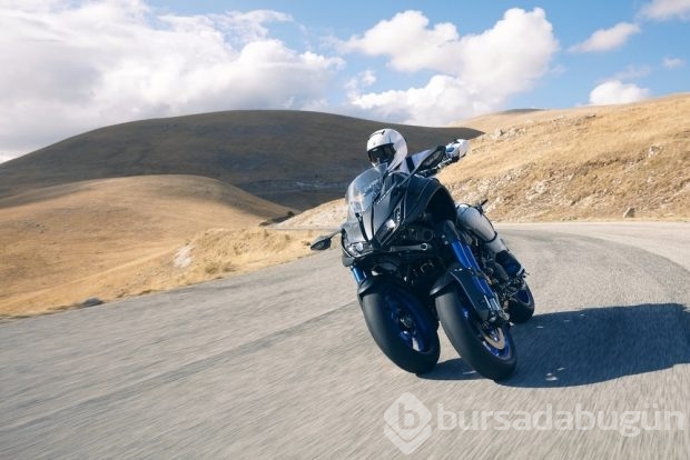 Yeni 3 tekerlekli motor Yamaha Niken