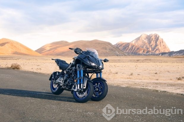 Yeni 3 tekerlekli motor Yamaha Niken