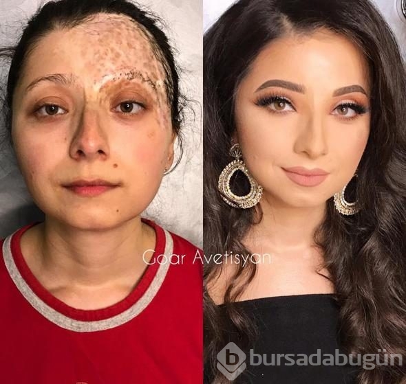 Kaza geçirmiş insanları makyajla yeniden yaratıyor!