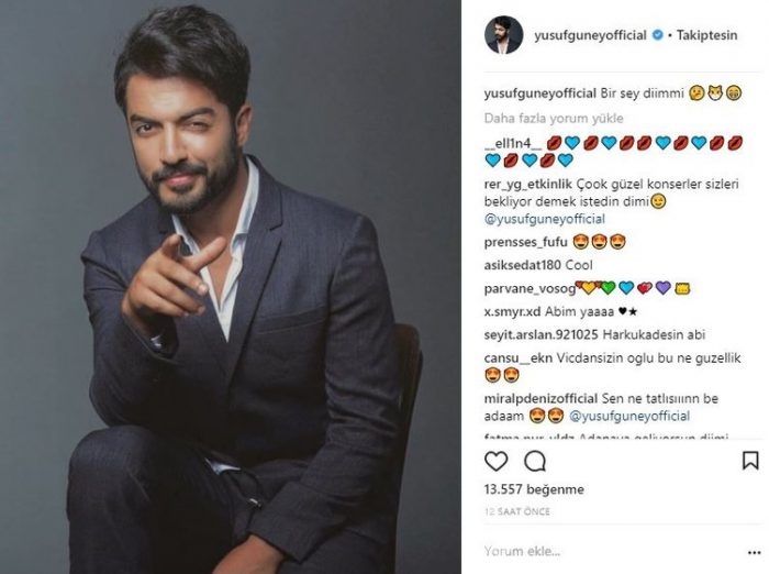 Ünlülerin İnstagram paylaşımları (25.10.2017)