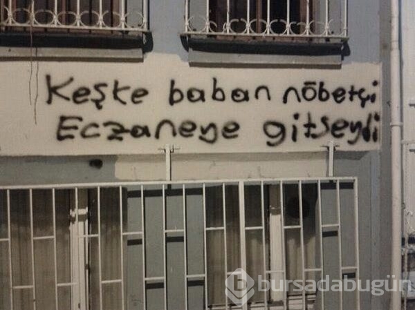 İlginç duvar yazıları