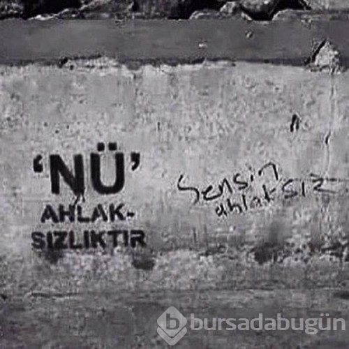 İlginç duvar yazıları