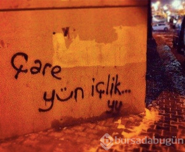 İlginç duvar yazıları