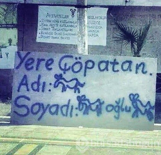 İlginç duvar yazıları