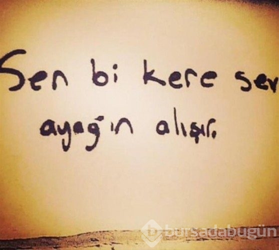 İlginç duvar yazıları