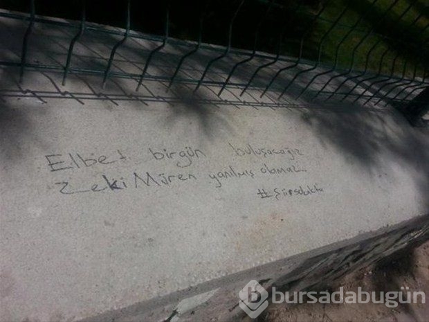 İlginç duvar yazıları