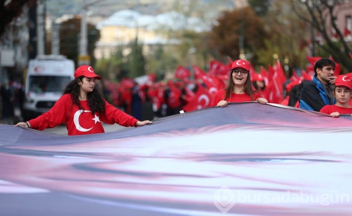 Bursa'da 29 Ekim coşkusu!