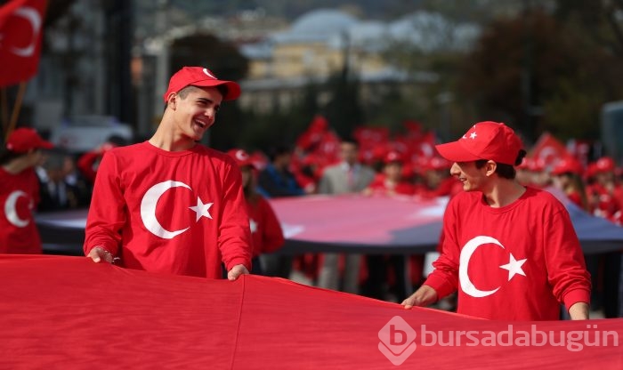 Bursa'da 29 Ekim coşkusu!