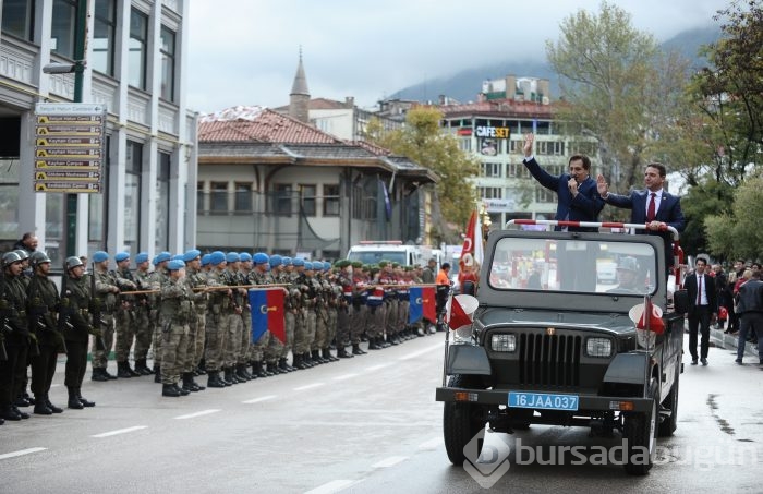 Bursa'da 29 Ekim coşkusu!