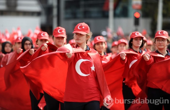 Bursa'da 29 Ekim coşkusu!