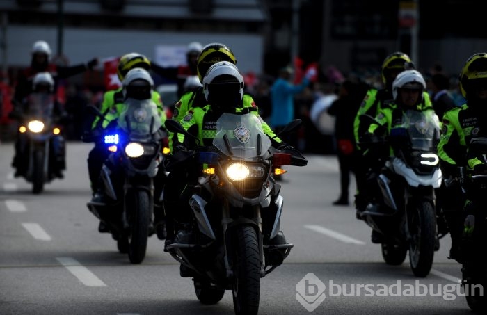 Bursa'da 29 Ekim coşkusu!