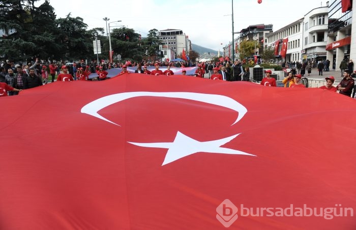 Bursa'da 29 Ekim coşkusu!