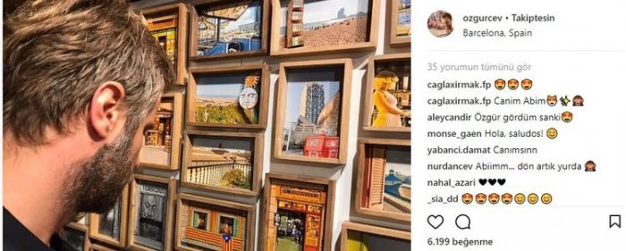Ünlülerin instagram paylaşımları (30.10.2017)
