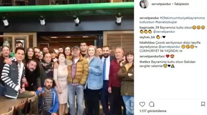 Ünlülerin instagram paylaşımları (30.10.2017)