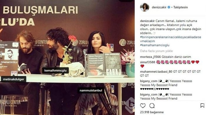 Ünlülerin instagram paylaşımları (30.10.2017)