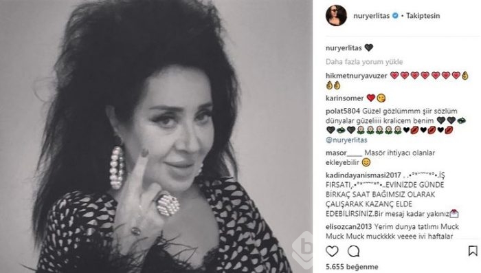 Ünlülerin instagram paylaşımları (30.10.2017)