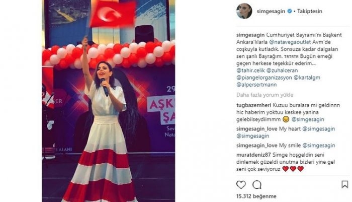 Ünlülerin instagram paylaşımları (30.10.2017)