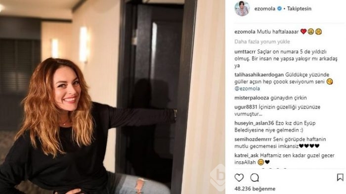 Ünlülerin instagram paylaşımları (30.10.2017)