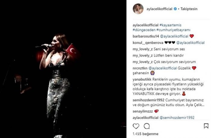 Ünlülerin instagram paylaşımları (30.10.2017)